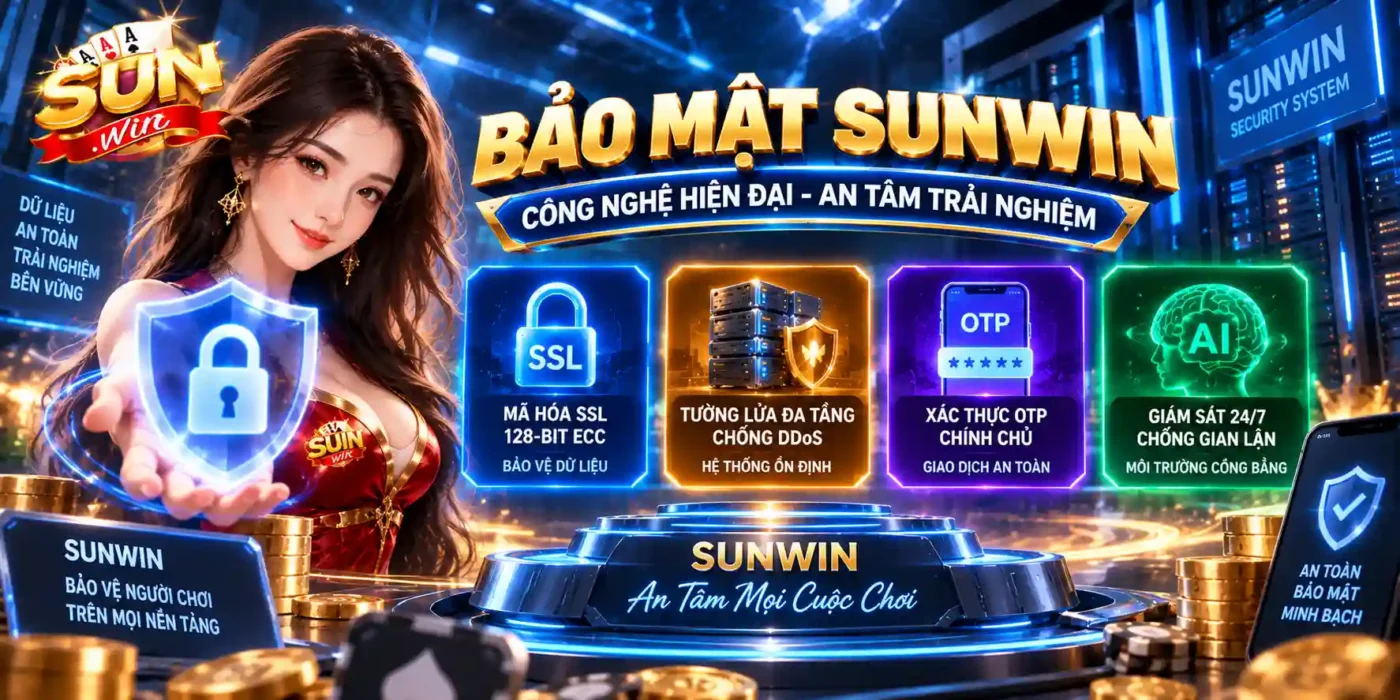 Trang Chủ Cơ Chế Bảo Mật Thông Tin Sunwin & Chống Gian Lận Đa Tầng