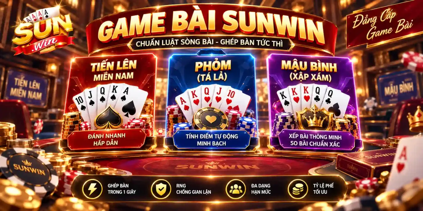Trang Chủ Game Bài Sunwin Sôi Động - Vào Ngay Không Đợi Phòng