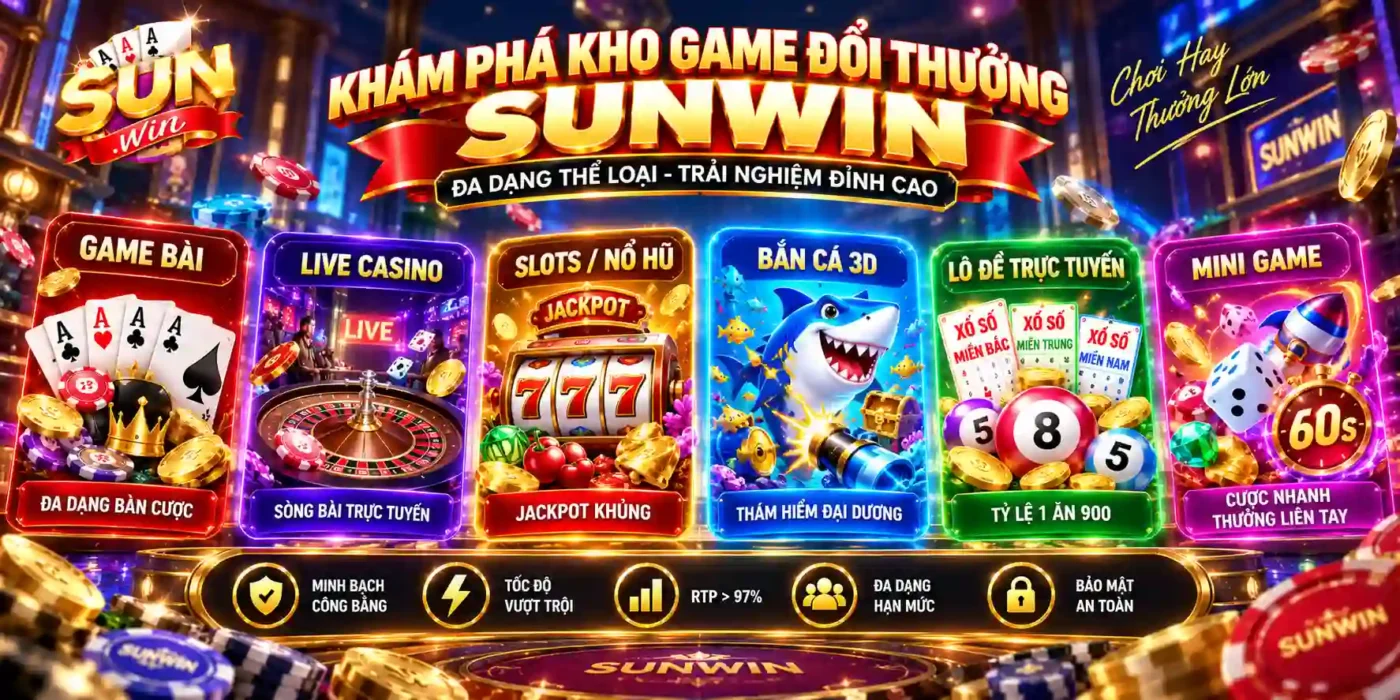 Trang Chủ Khám Phá Kho Game Đổi Thưởng Sunwin Xanh Chín